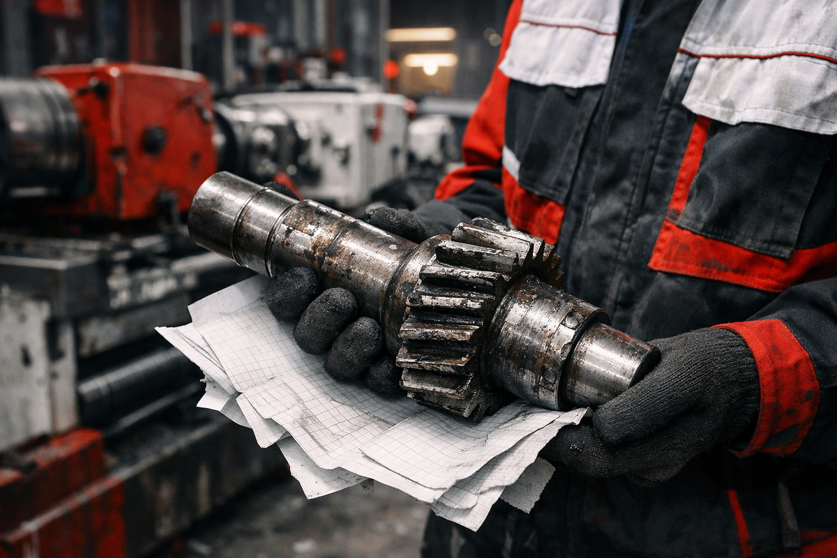 Реверс-инжиниринг восстанавливает не только форму детали, но и ее материал, посадки, термообработку и рабочую функцию.