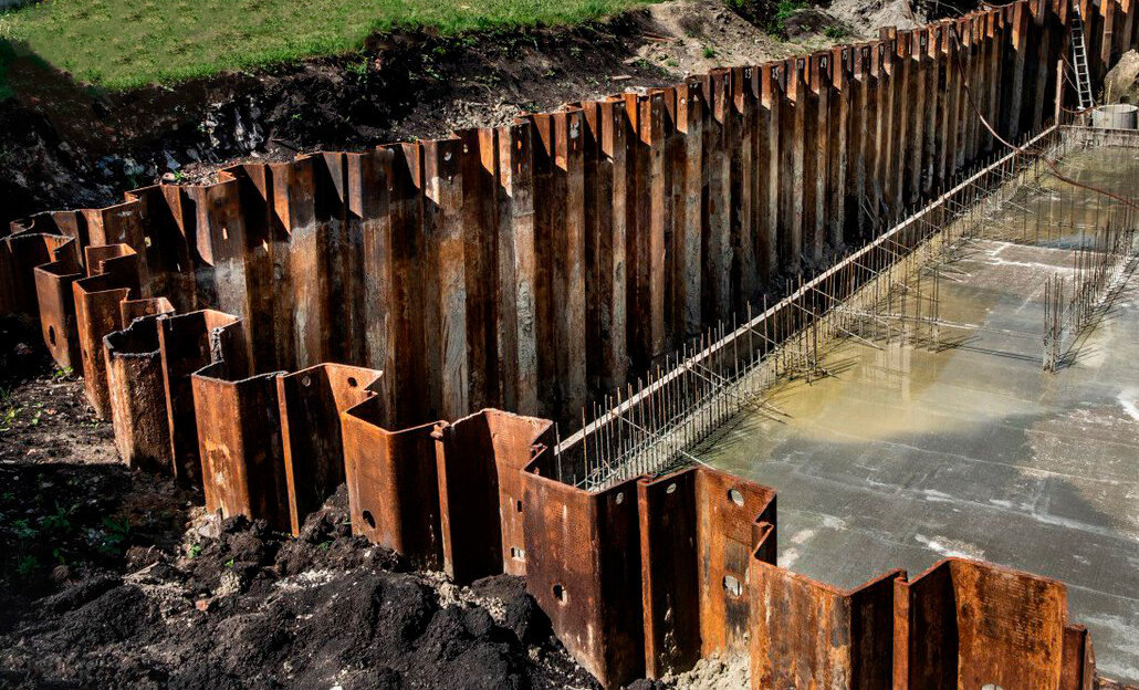 Шпунтовое ограждение