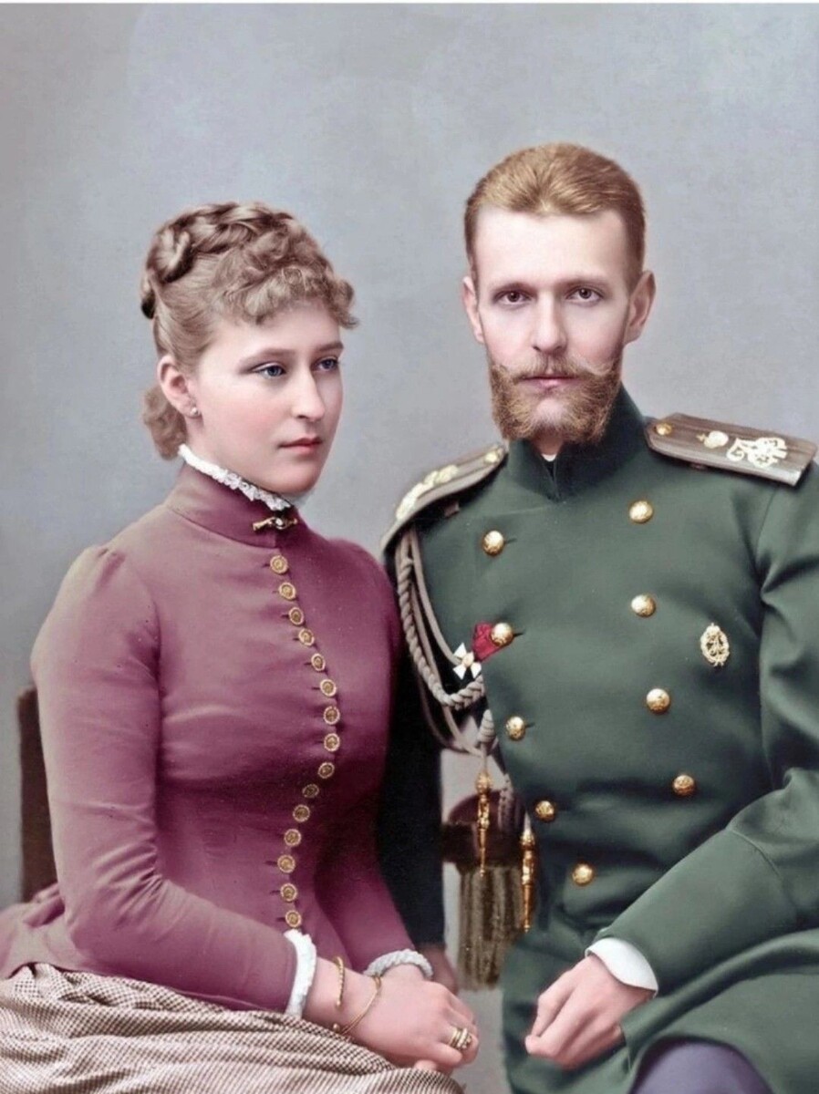 Великая княгиня Елизавета Федоровна и великий князь Сергей Александрович