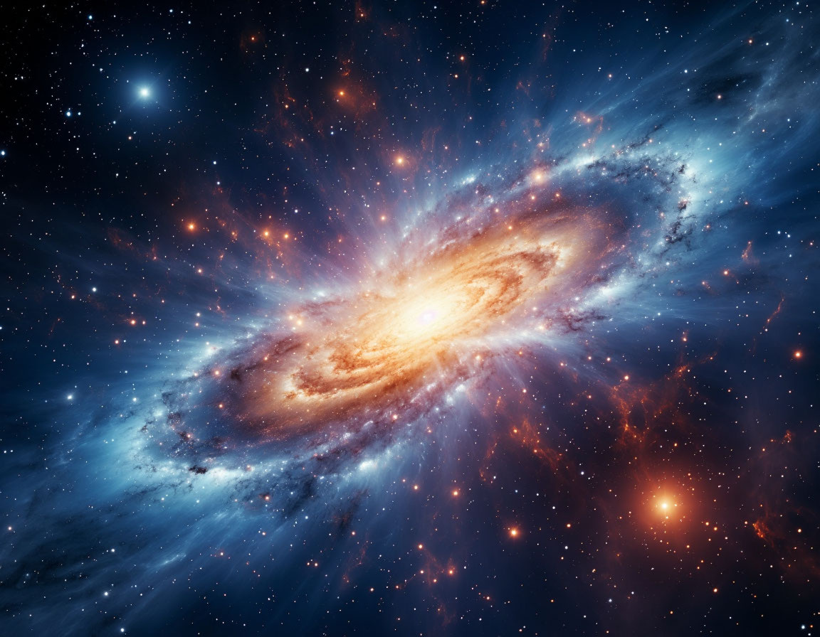 Космическая инфляция — сверхбыстрое расширение. В первую долю секунды Вселенная пережила период экспоненциального расширения, увеличившись в размерах быстрее скорости света. Квантовые флуктуации стали «семенами» будущих галактик.