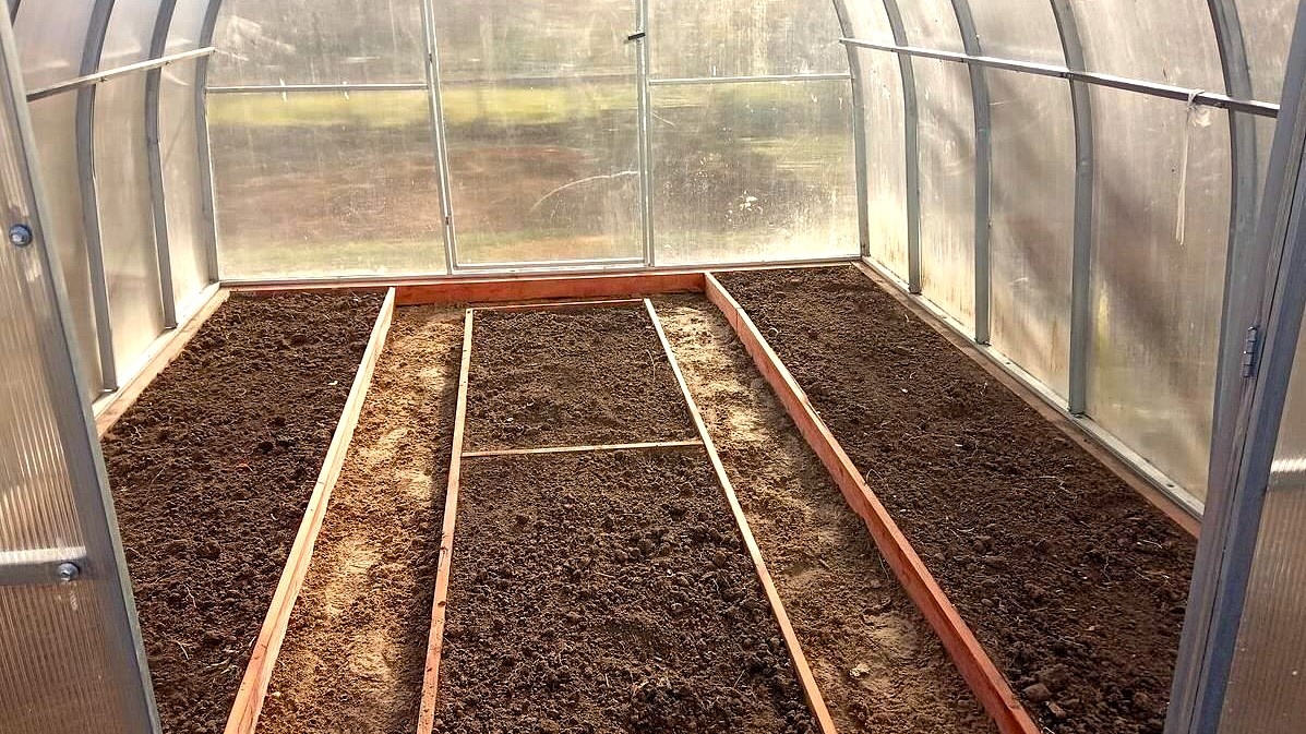 Как подготовить грядки в теплице к новому сезону