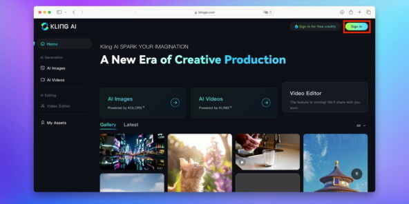 Kling AI нейросеть