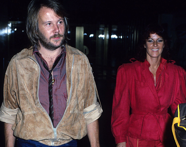 Бенни Андерссон с Анни-Фрид. 1970 год. Фото: Pinterest