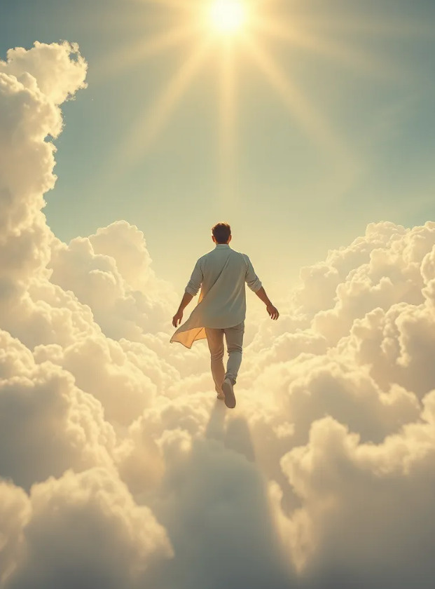 — Что ль поднялся к облакам?
И хожу по небесам?