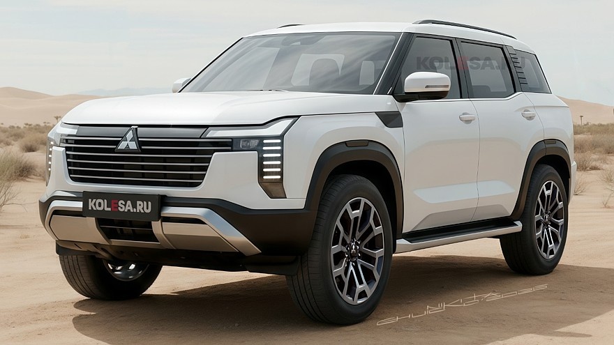    Рендер нового Mitsubishi Pajero