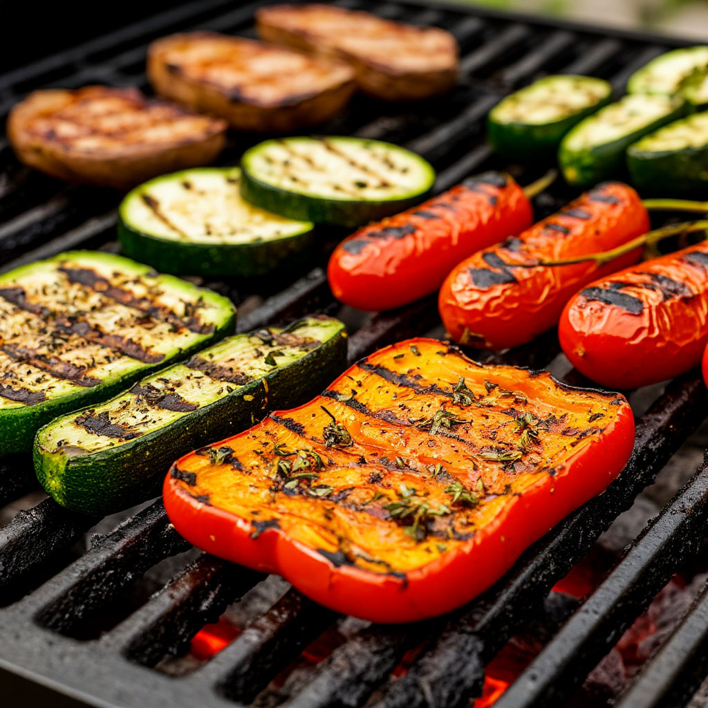 «Гриль-овощи: когда гарнир становится главным героем стола (и секрет идеальной полоски)»