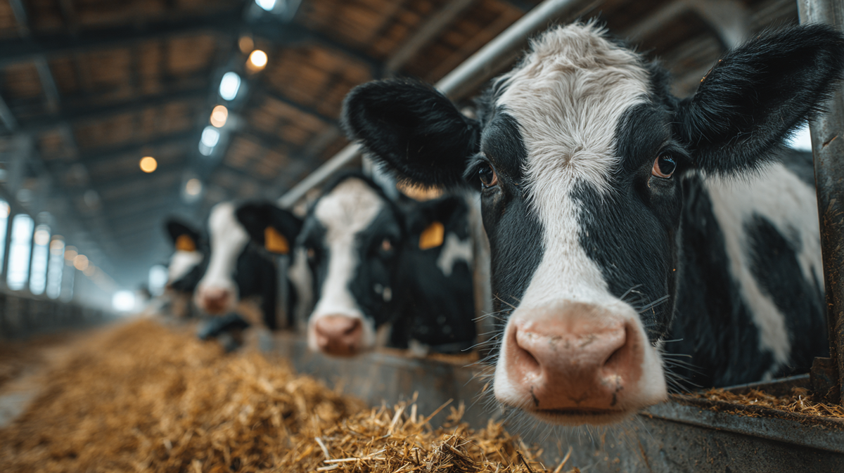 Коровы на ферме