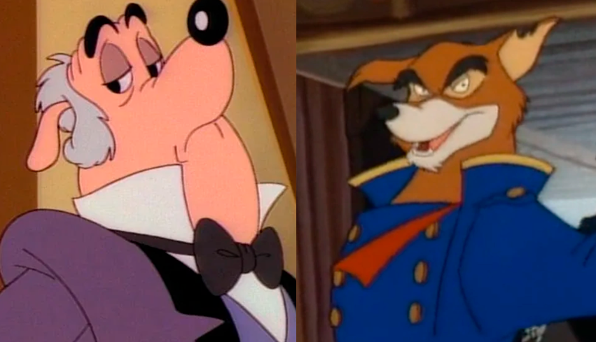 Кадр из мультсериала Черный Плащ с Зигзагом