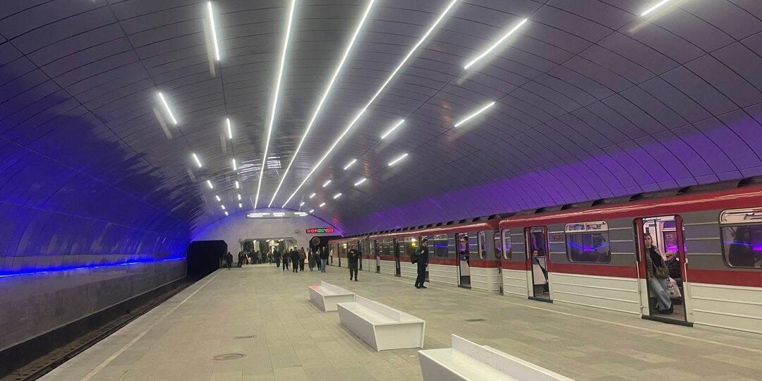 Реконструкция станции метро «Варкетили» в Тбилиси