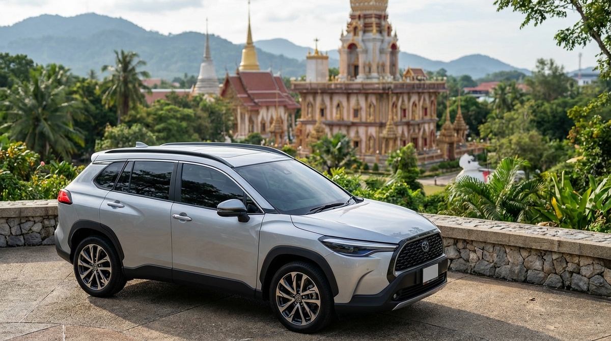 Автомобиль из проката в Кате на Пхукете