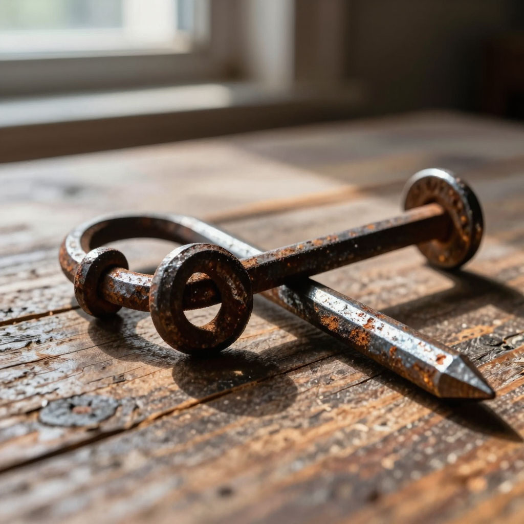 Если ударить по нему кувалдой - треснет.