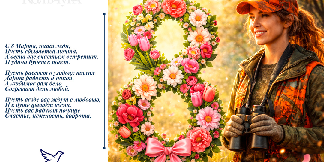 С Международным женским днём!