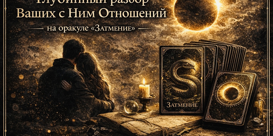 Оракул Затмение: Его мысли. Его чувства. Ваши отношения.