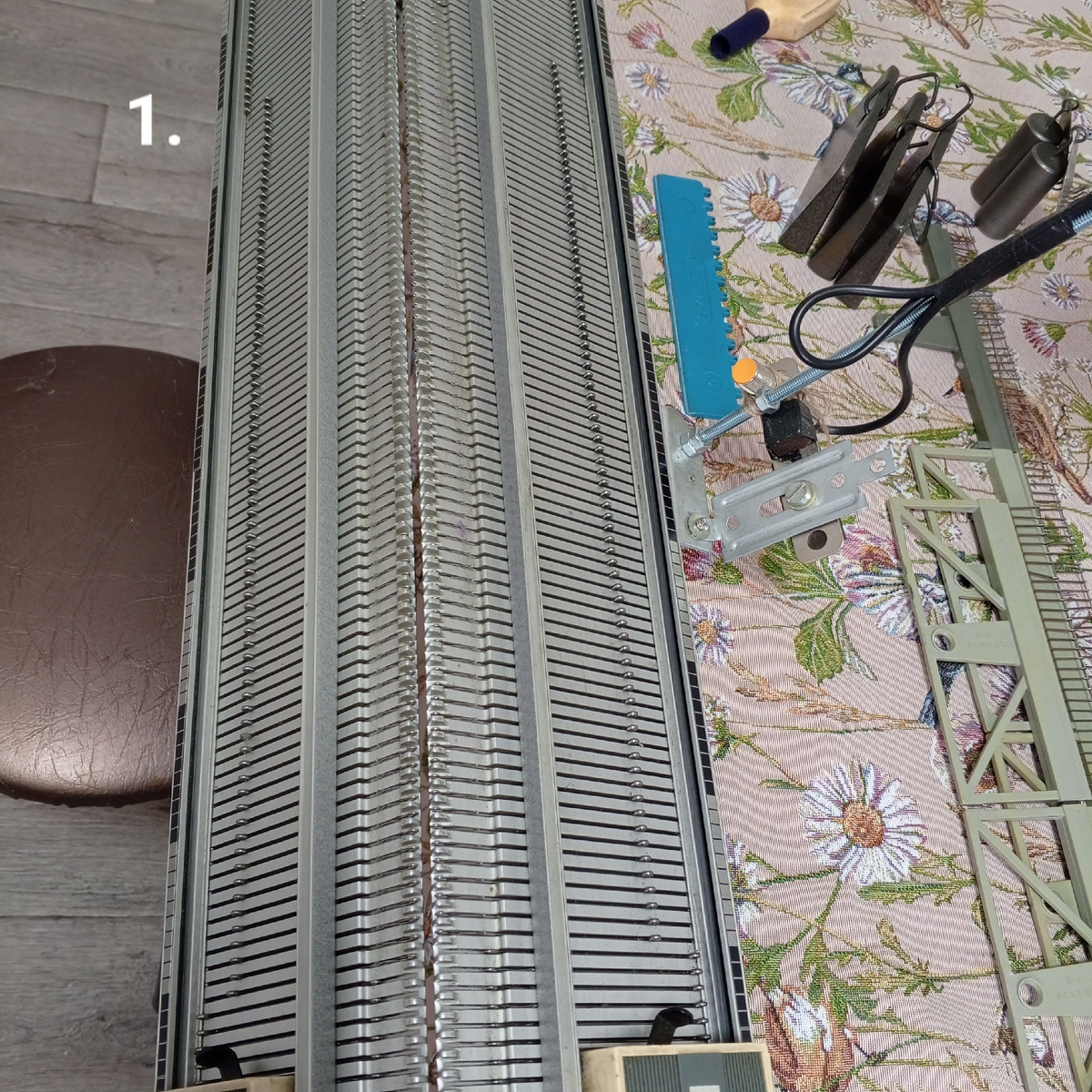 На манжет мне нужно 80 петель.