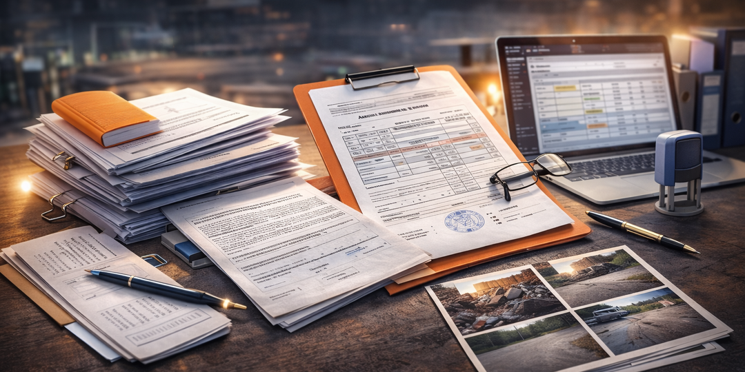 После вывоза/демонтажа: какие документы должны быть на руках, чтобы было спокойно