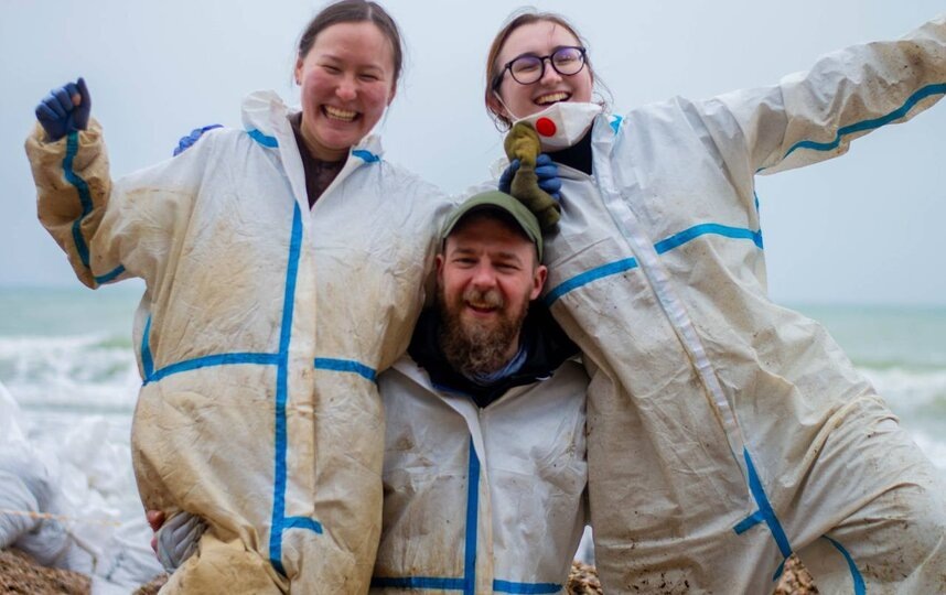    Кристина, Павел и Рита на Черноморском побережьепредоставлено героями публикации