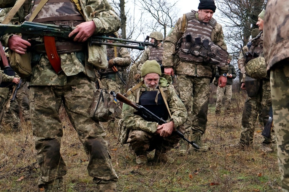    Желающих пополнять ряды украинской армии все меньше REUTERS