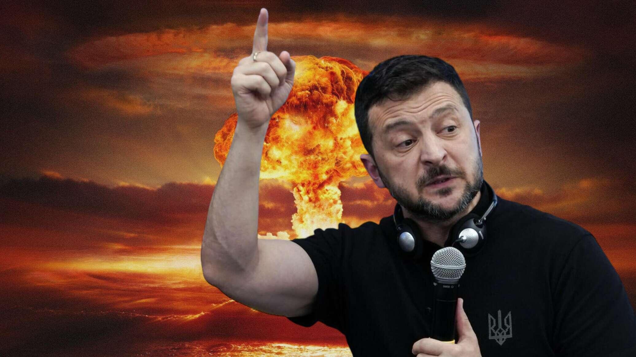 Киев по миру пошёл, Киев ядерку нашёл