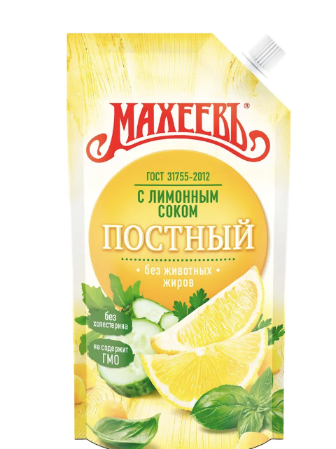 Майонез Махеевъ постный