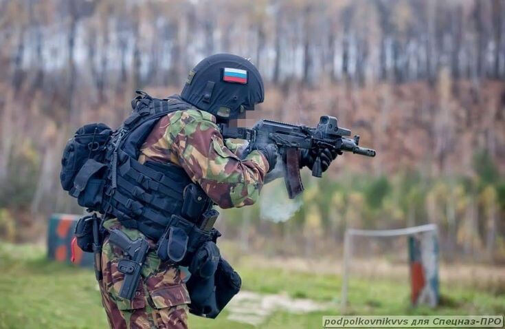 АК-105: штурмовой автомат русского спецназа