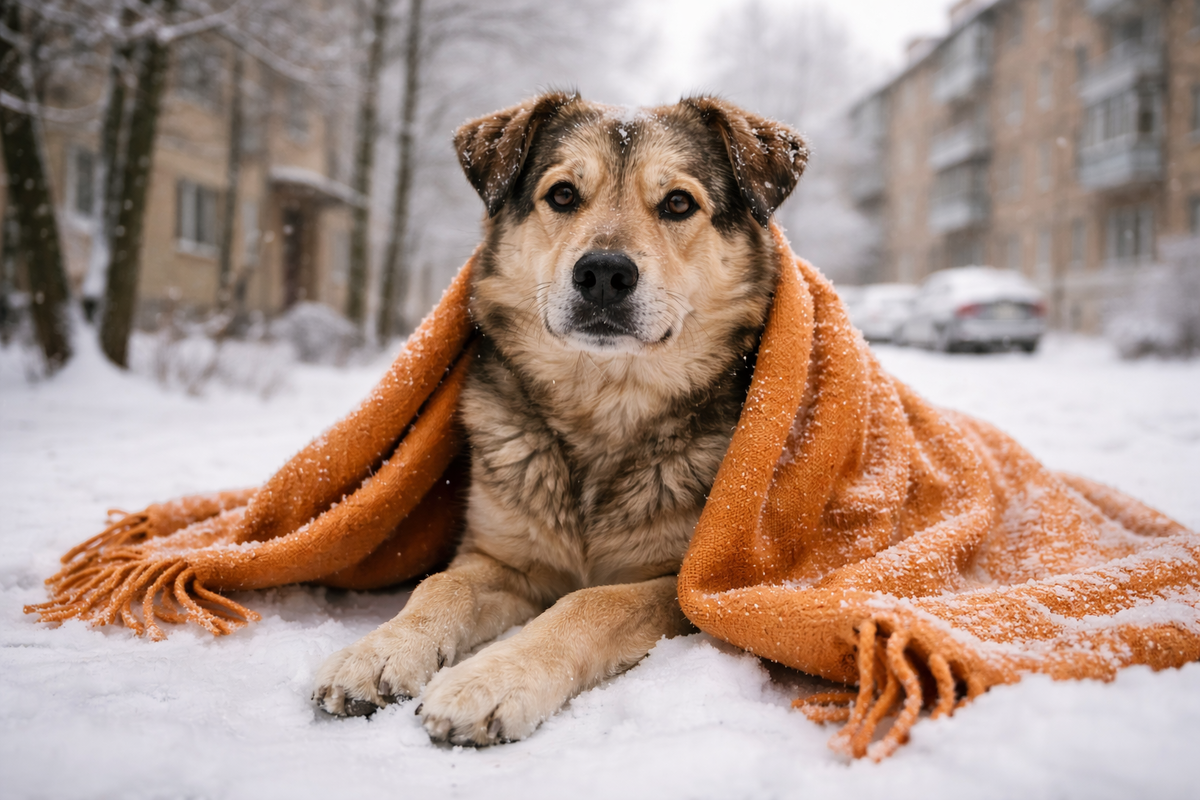 Курьера уволили за заботу о собаке: что известно о скандале в "Додо Пицца". Фото: журнал "Питомцы" / нейросеть.