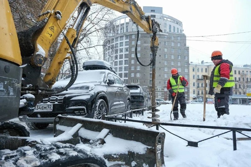Сквер у Чёрной речки в Петербурге станет светлее и безопаснее