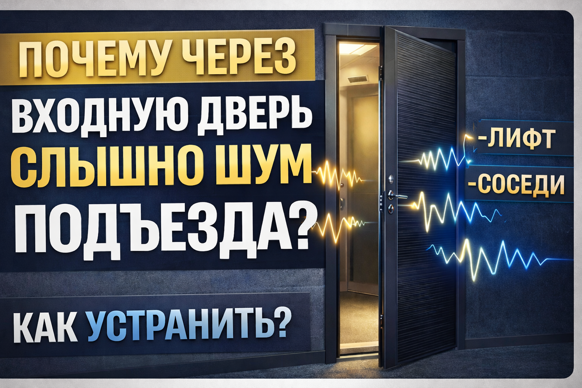 Слышно лифт через входную дверь? Разбор причин и что проверить первым