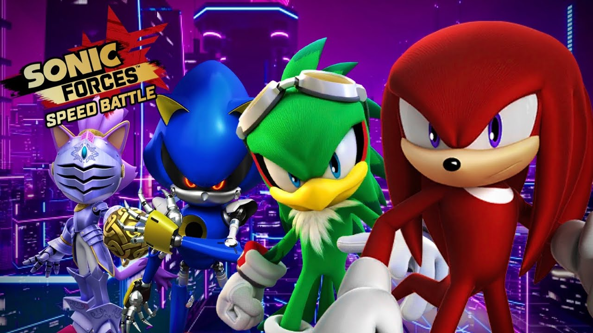 мобильная игра в жанре онлайн-раннера Sonic Forces: Speed Battle