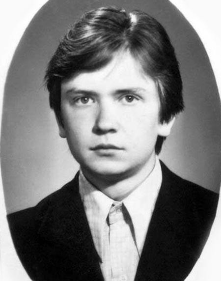 Владимир Жечков в детстве