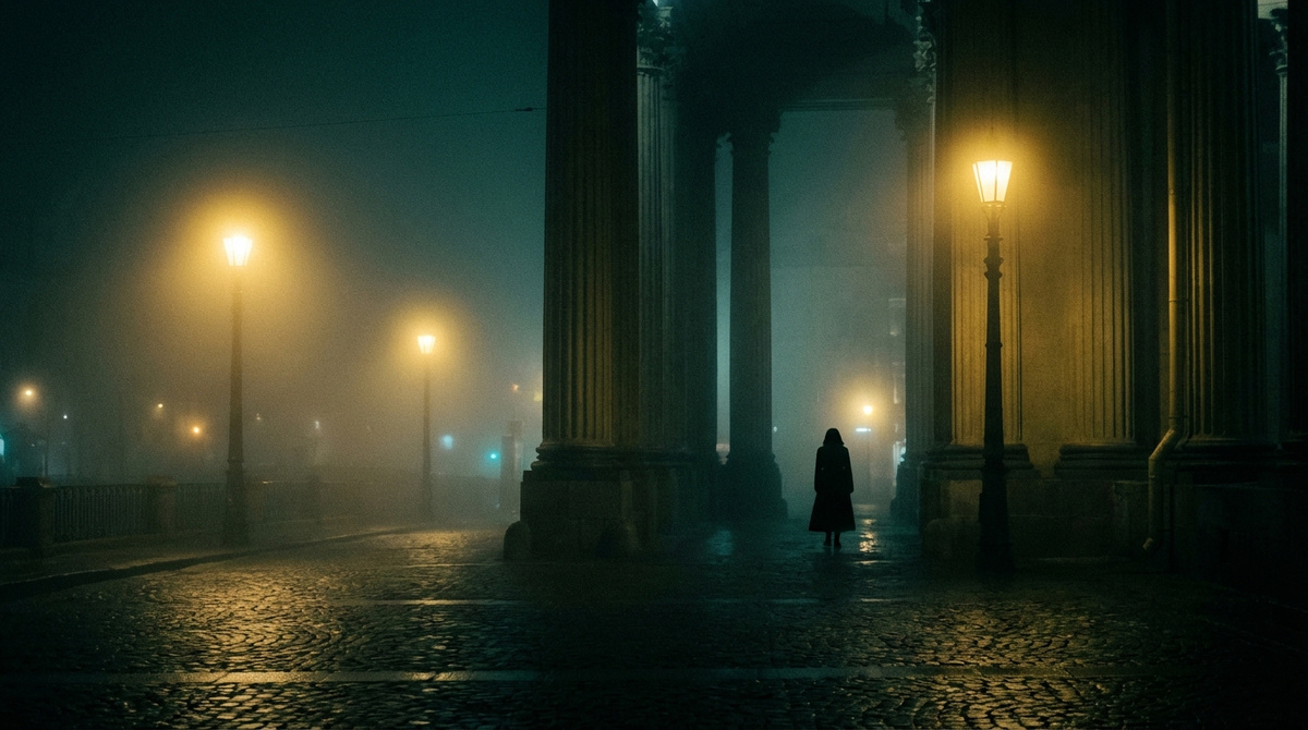 Ты когда-нибудь стоял ночью у Казанского собора? 