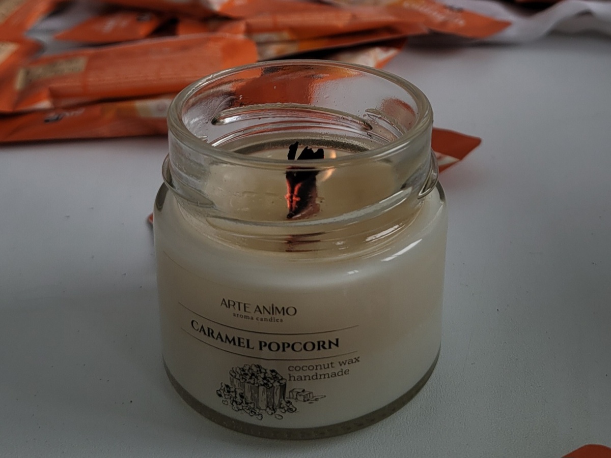 Мой самый любимый запах – карамельный попкорн!