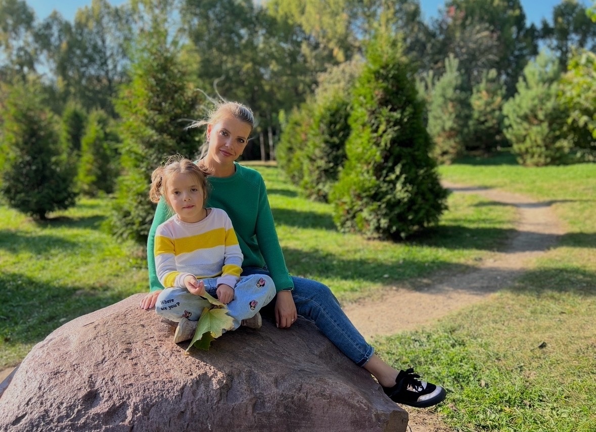 Ксюша с мамой Кристиной. Фото из архива героев публикации.