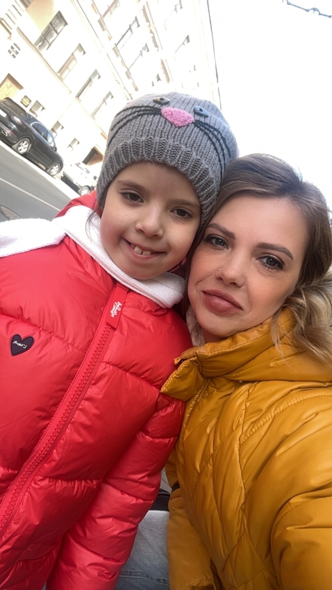 Ксюша с мамой Кристиной. Фото из архива героев публикации.