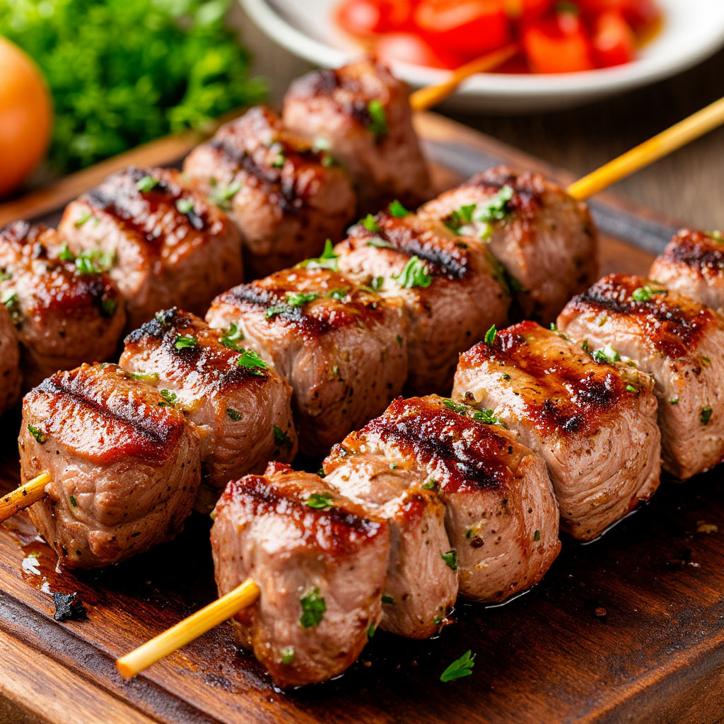 Шашлык из свинины в «армянском» маринаде: когда лук и масло творят магию