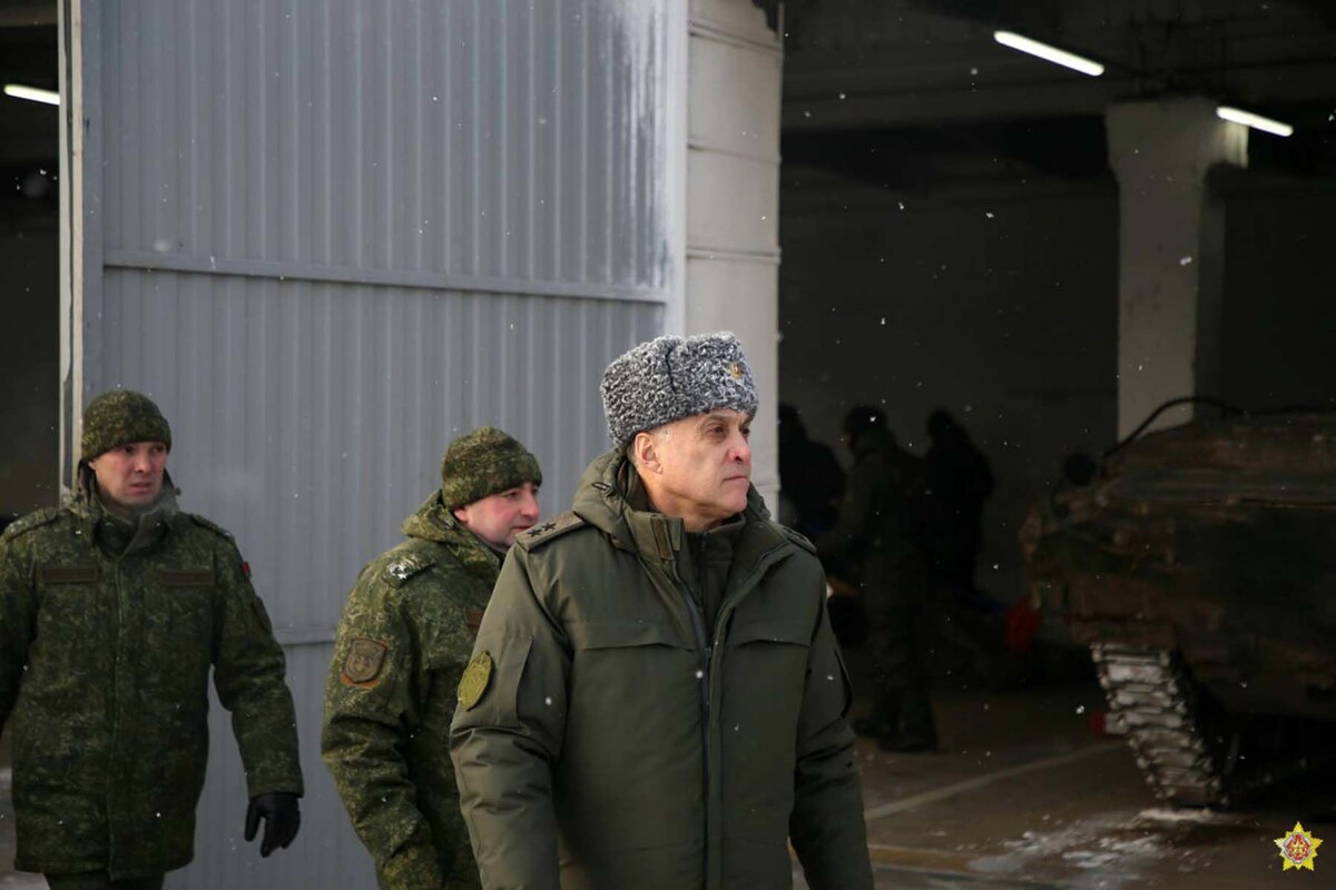  Госсекретарь Совбеза Беларуси Александр Вольфович. © Министерство обороны Республики Беларусь, Telegram