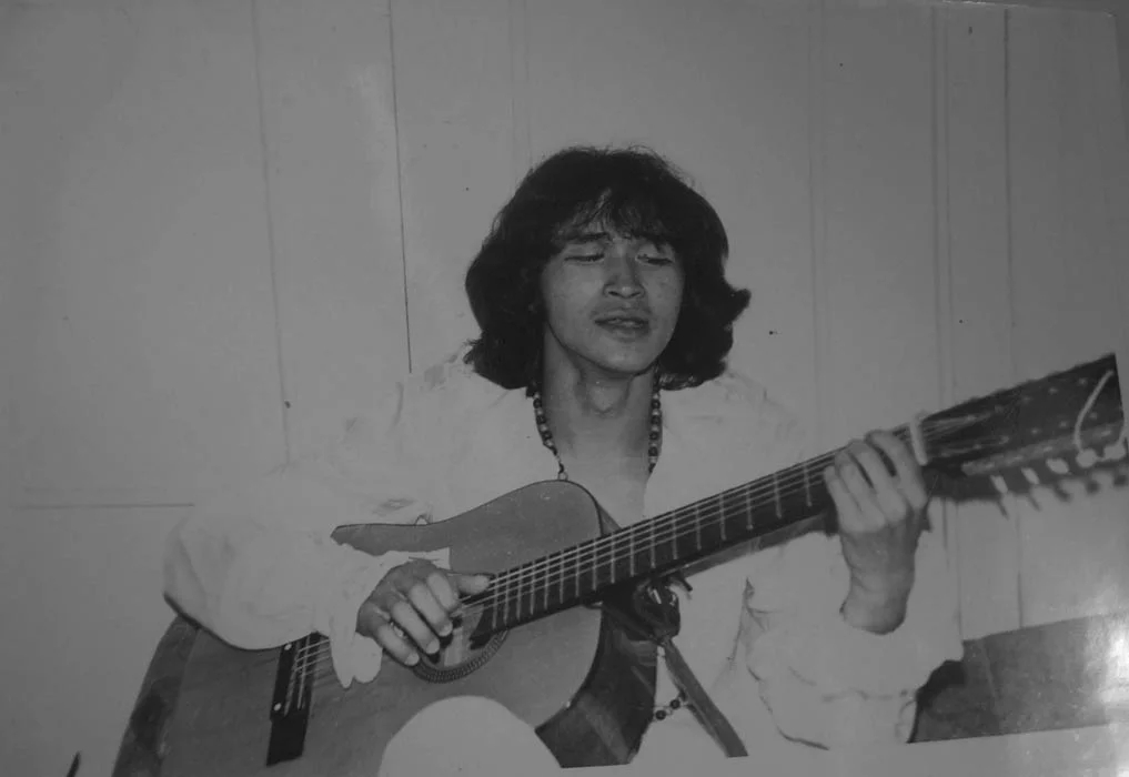 Цой в юности.