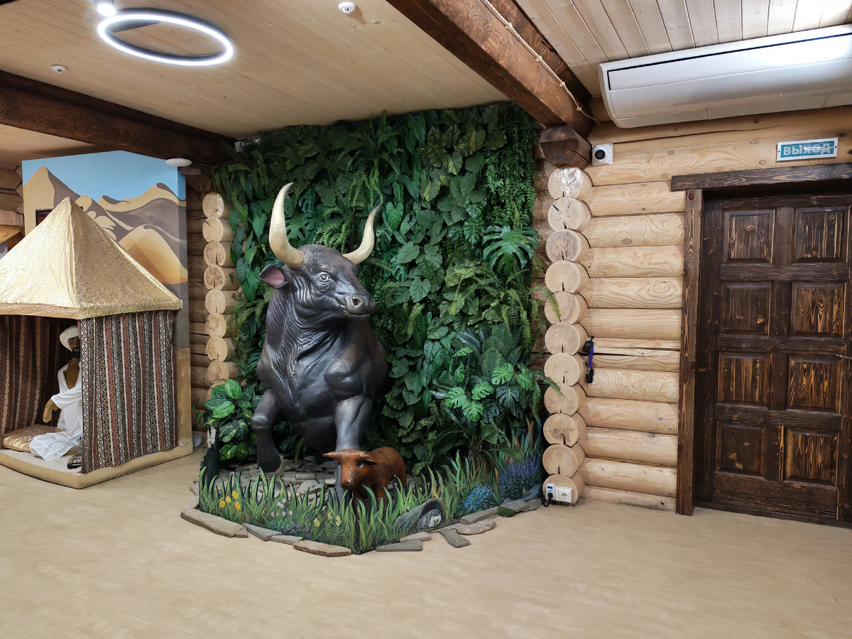 Давно исчезнувший тур, как и его жена турица