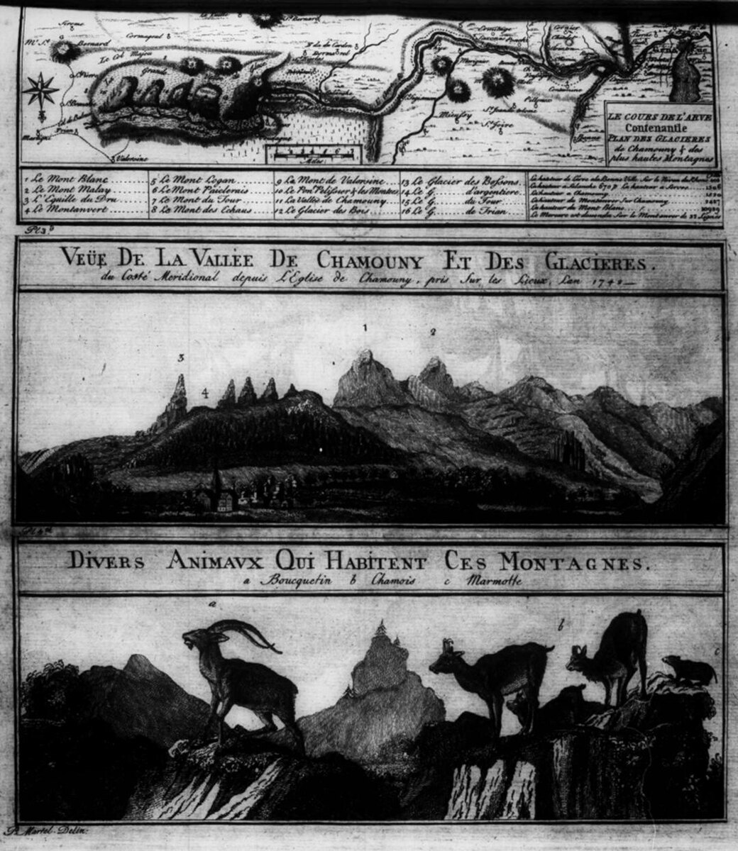 Вот лучший скан иллюстраций к An Account of the Glacieres or Ice Alps in Savoy, что мне удалось отыскать