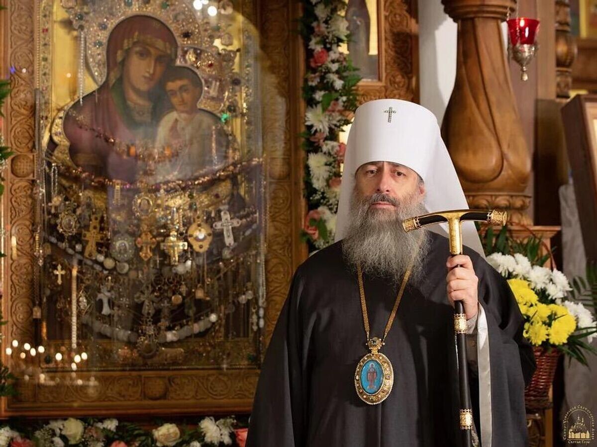    Наместник Святогорской лавры митрополит Арсений | © Фото : УПЦ