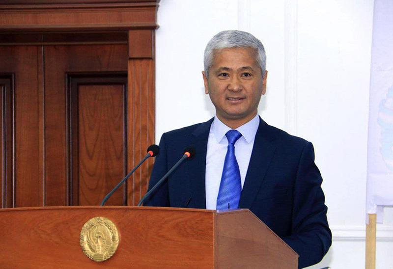 Махмуд Холбутаев. Фото пресс-службы хокимията Шараф-Рашидовского района