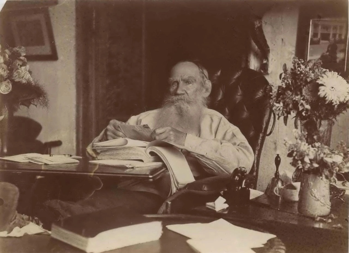    Л. Н. Толстой в день своего 80-летия. 28 августа 1908 года./Софья Толстая/ Росфото / Государственный музей Л. Н. Толстого