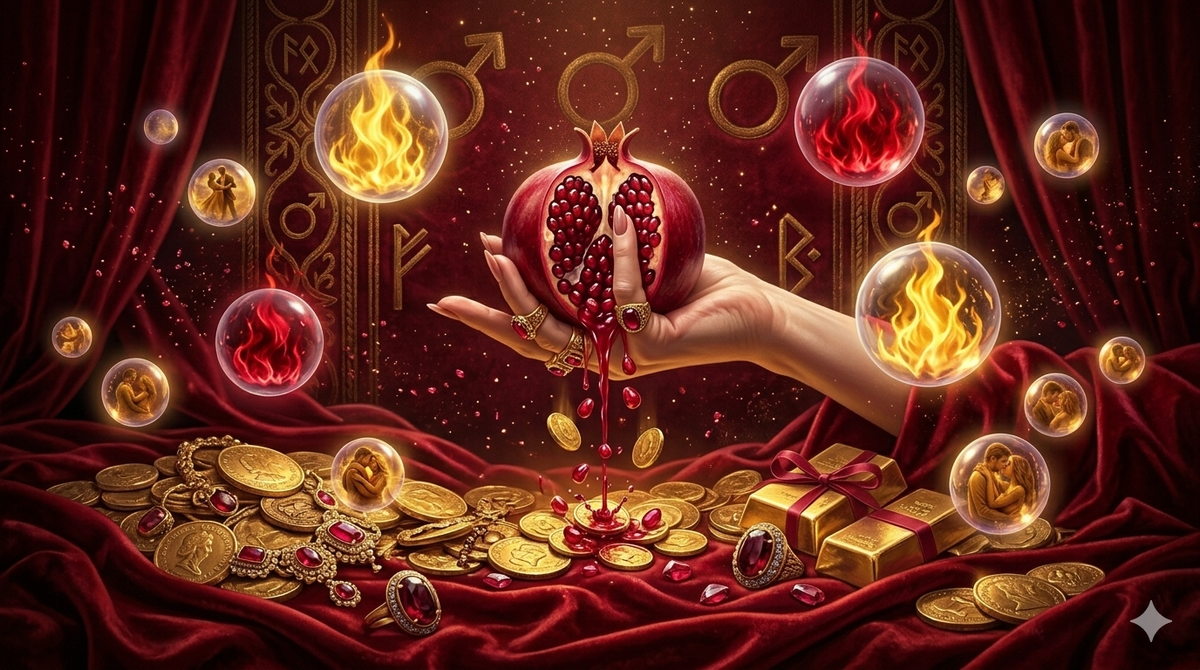 💋🔥 Красный + Золото = Ваш март. С 3 числа Марс разжигает огонь в сфере финансов и интимных отношений. Это время больших желаний и серьезных ресурсов.