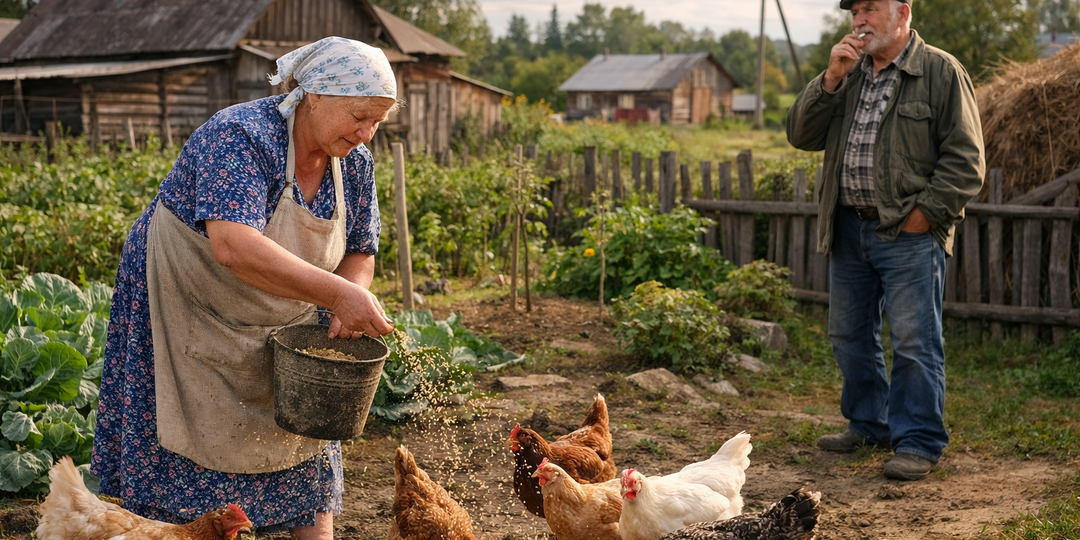 На лето в деревню