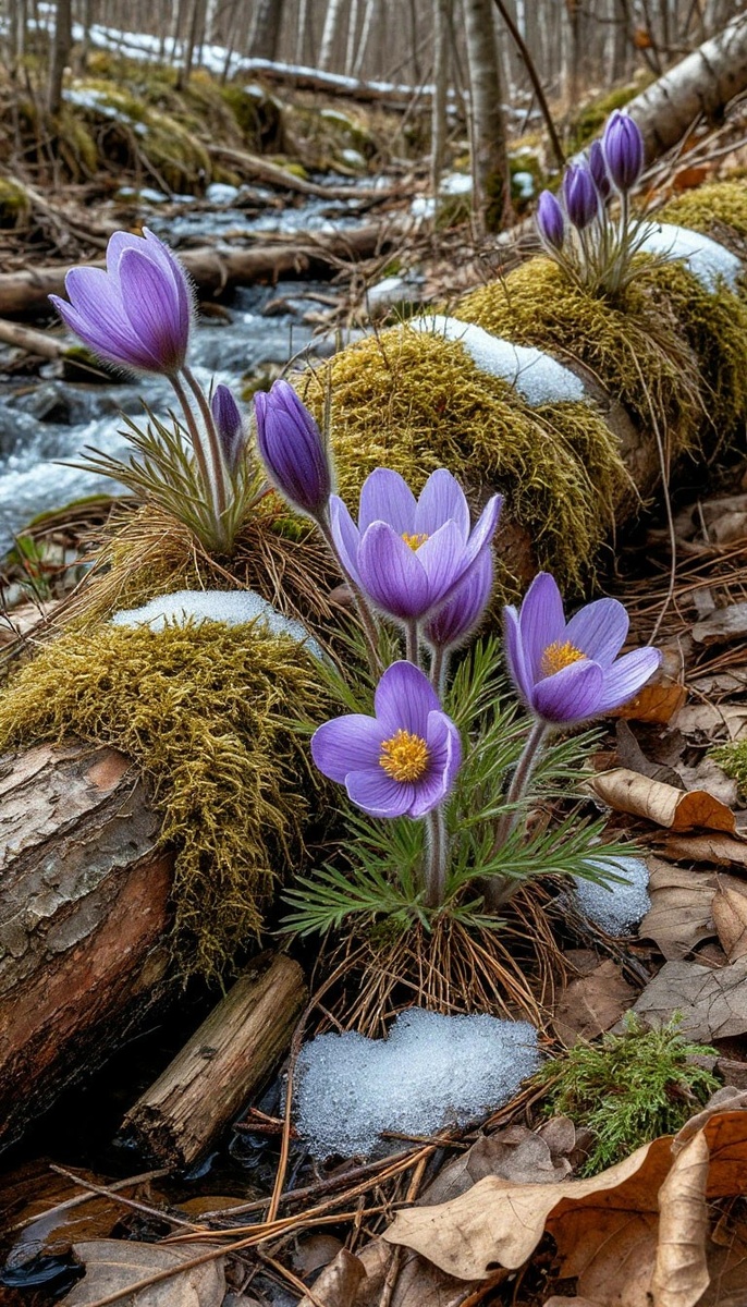 Сибирские первоцветы.