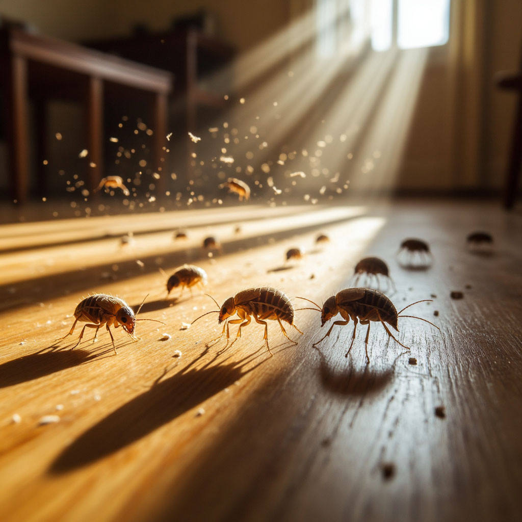 Блохи - опасность для Вашего любимца