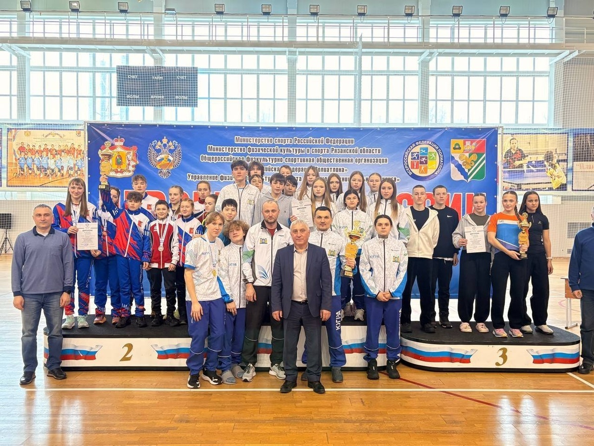    Сборная Югры добилась исторического успеха на первенстве России по полиатлону