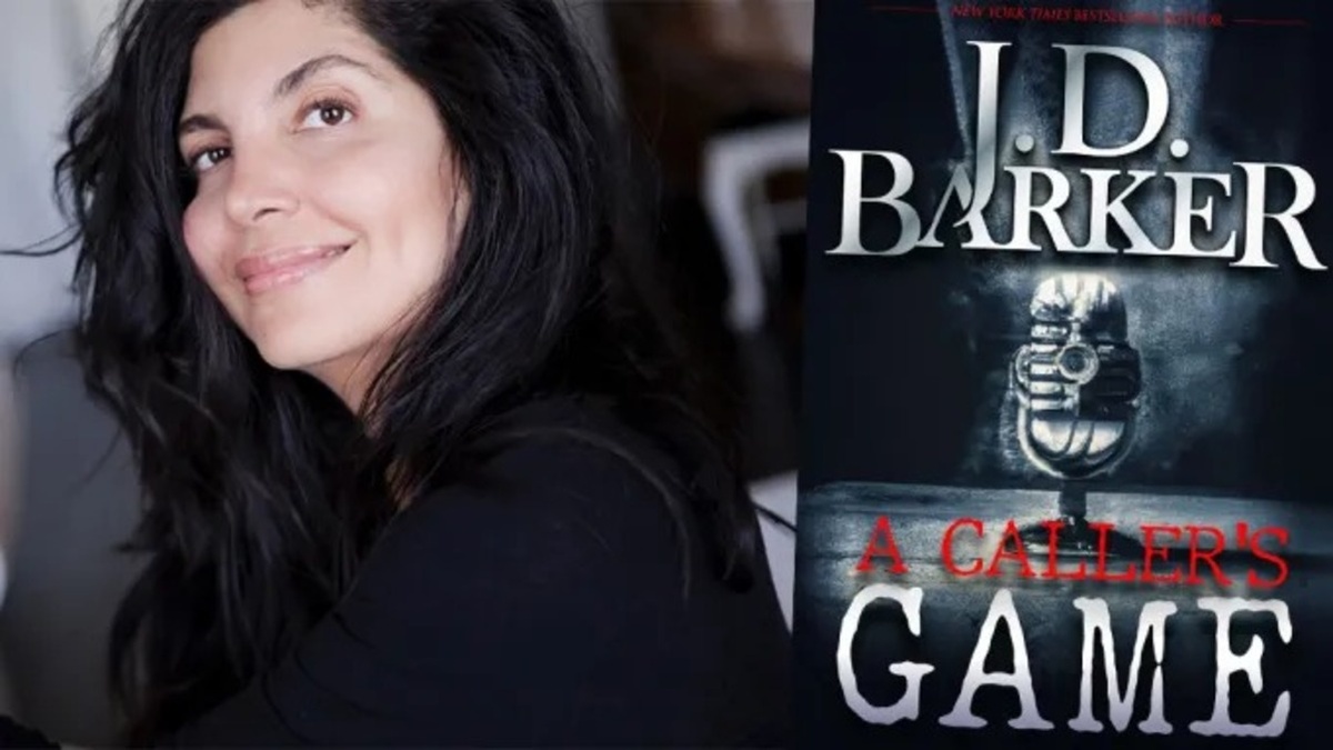 Дженна Мэттисон и обложка книги A Callerʼs Game/Источник: Shirin Tinati; Hampton Creek Press