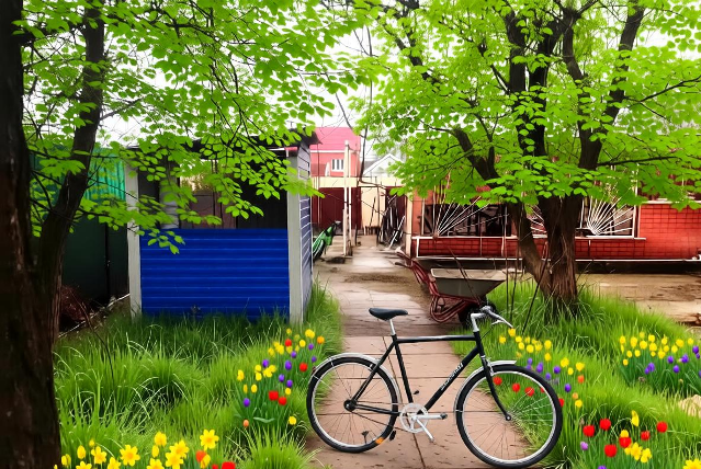 Только что приехал с прогулки, 19.30, июнь, ещё светло