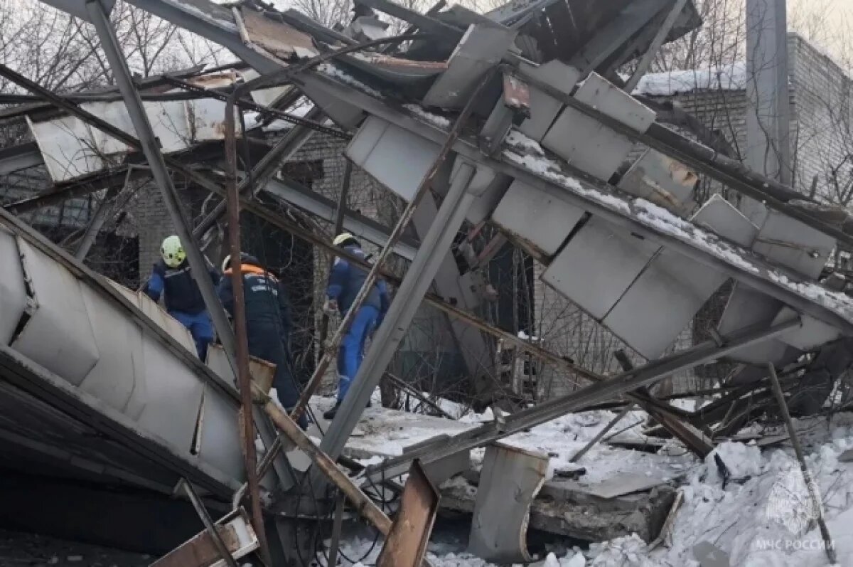    При обрушении строительных конструкций на заводе в Златоусте погиб человек