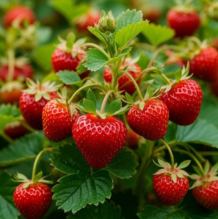 Чтобы ягода была такой, начинаем работать в марте.